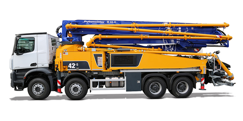 Gebruikte M42-5 4141 Putzmeister Truck Mounted Mortar Pump Delivery Line