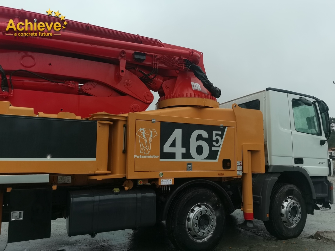 Gebruikte 42 Meter Gerenoveerde Kleine de Concrete Pompmachine Sany van Vrachtwagenputzmeister